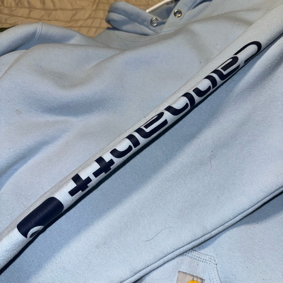 Carhartt Sky Blue Hoodie - Picture 3 of 5